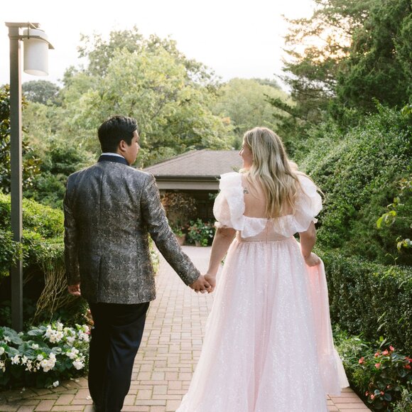 selkie the sparkling rose in bloom gown size L - Picture 2 of 8